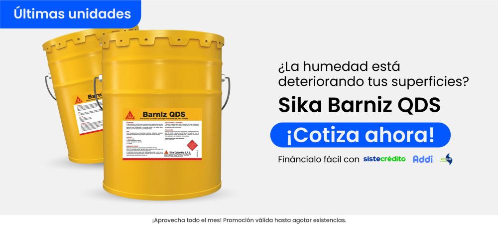Sika Barniz QDS Negro X Cuñete 5 Galones