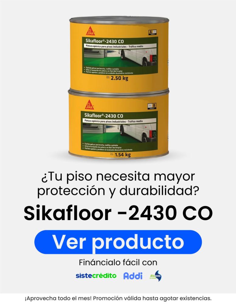 Sikafloor-2430 Co Gris Claro 4 Kg