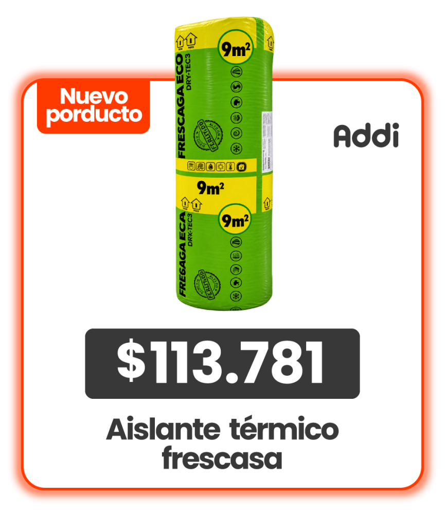 Frescasa, aislante termico