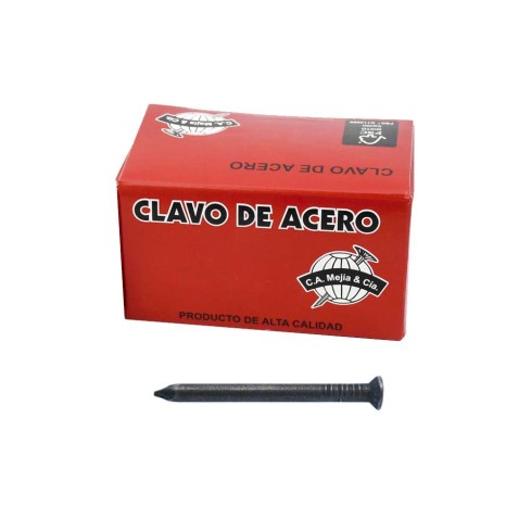 Clavo Acero Liso Concreto 2.1/2 Pulgadas X Lb.