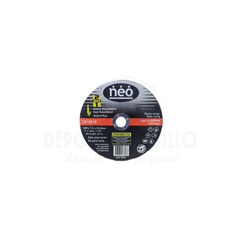 Disco Neo Metal 7X5/64X7/8 Pulgadas