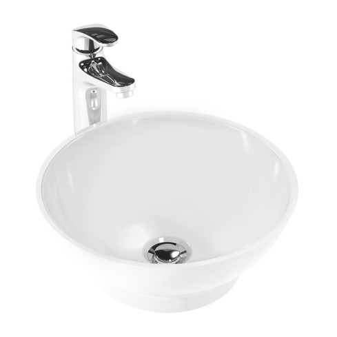 Lavamanos Eurocerámica Vessel Sabina Blanco