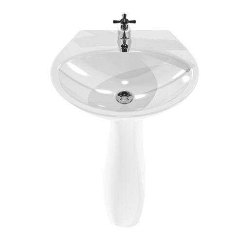 Lavamanos Eurocerámica Oceano Blanco Solo