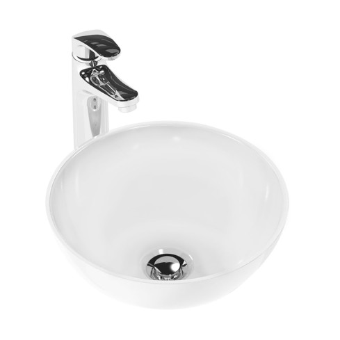 Lavamanos Eurocerámica Vessel Cattleya Blanco