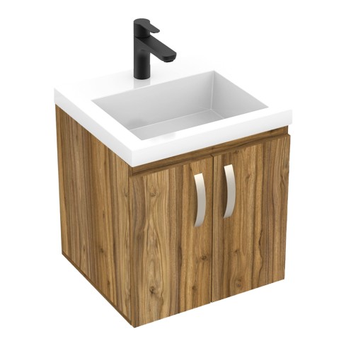 Mueble 48X43Cm Elevado Mali+Lavamanos Blanco