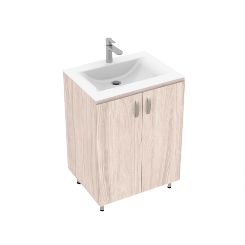 Mueble Firplak 63X48 Piso Mali + Lvm Trentino Blanco