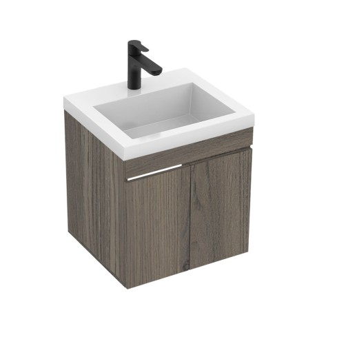 Mueble Firplak 48X43 Elevado Tambo+Lvm  Oslo Blanco S/Mnjas    
