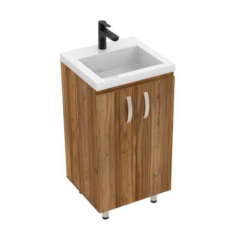 Mueble Firplak 48X43 Piso Sikuani+Lvm Oslo Blanco