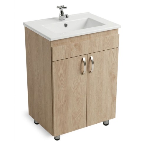Mueble Inescril 50x40 Piso Firenze+Lvm Porcelana Blanco