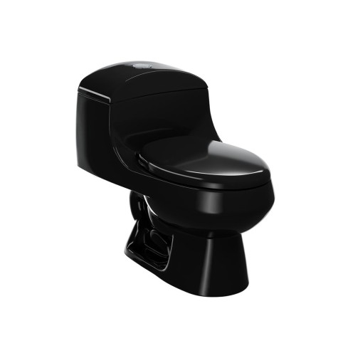 Sanitario Montecarlo Alongado Negro