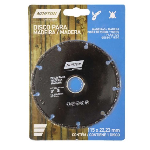 Disco Corte Madera 41/2 Pulgadas Norton