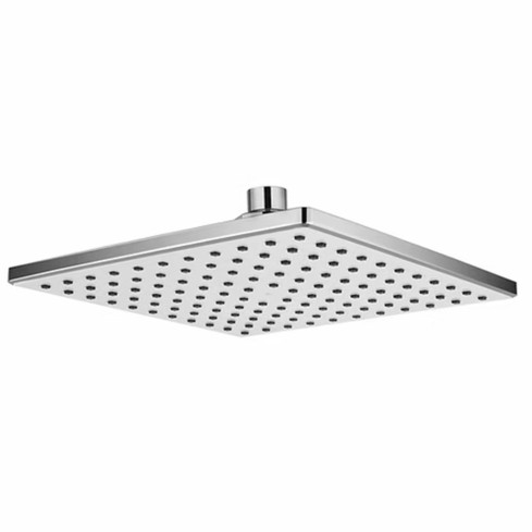 Regadera Cuadr 8" 21st6000026 Saona Cromo Blanco Brazo 30cm Stretto