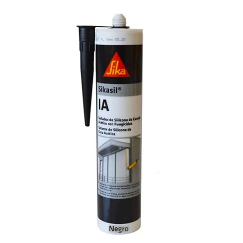 Sikasil IA Negro silicona acética antihongos 280ML