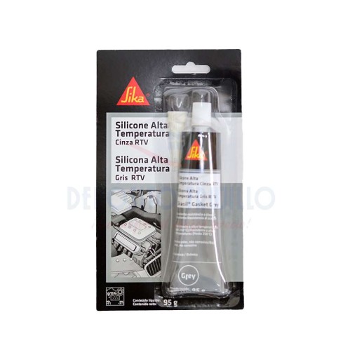 Sikasil Gasket Gris silicona para sellar motores 95Gr