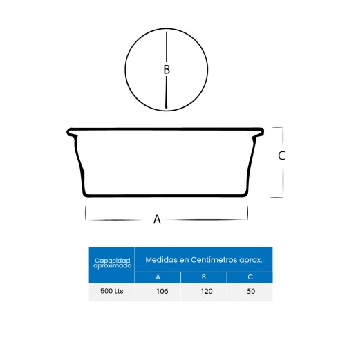 Bebedero Polinter 500 Lt Con Kit Flotador