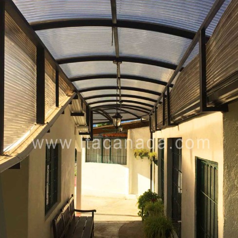 Rollo Sky Control Solar Policarbo Bronce 10Mx1.13Mx1.2Mm