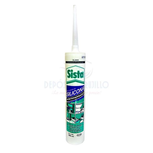 Silicona Antihongo Blanco 280Ml Sista