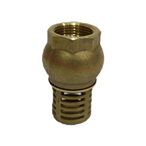 Válvula Pie Bronce 1 Pulgada