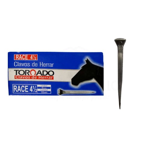 Clavo Herrar Tornado Race 4.1/2 Pulgada X 100 Unds