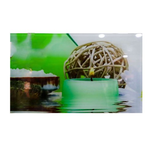 Cenefa 25X40 Cm Mimbre Verde