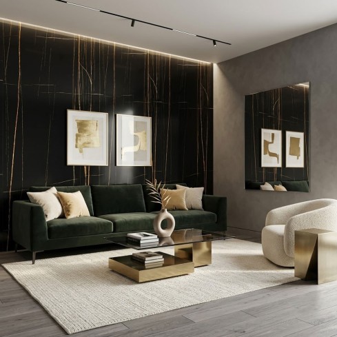 Porcelanato Sahara Noir Black 60X120 Cm Caja 2.16 M2 RF:XD801209