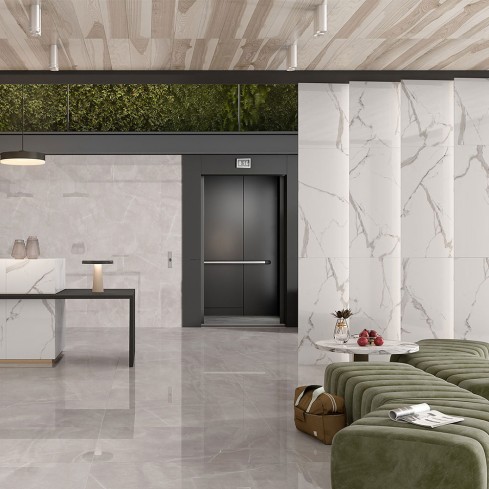 Porcelanato Statuario Blanco 60X120 Caja 2.16 M2