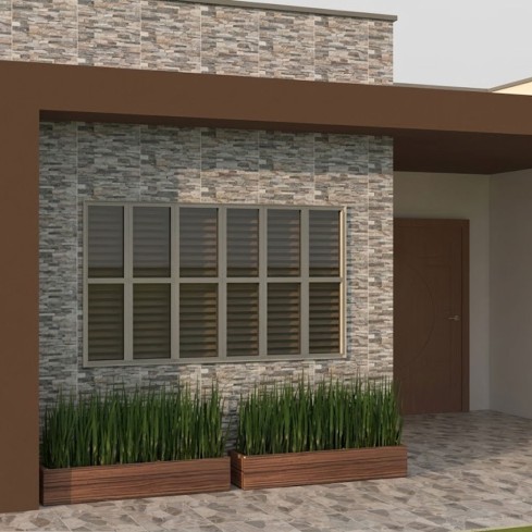 Fachada Jaspe Multicolor  24.5X50 C*1.59M Euroceramica
