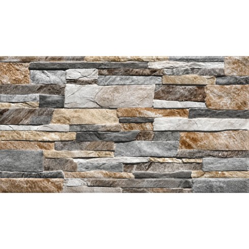 Fachada Jaspe Multicolor  24.5X50 C*1.59M Euroceramica