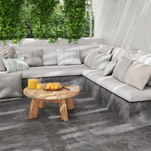 Piso-Pared Piemonte Negro 31x60 C*1.86m Euro