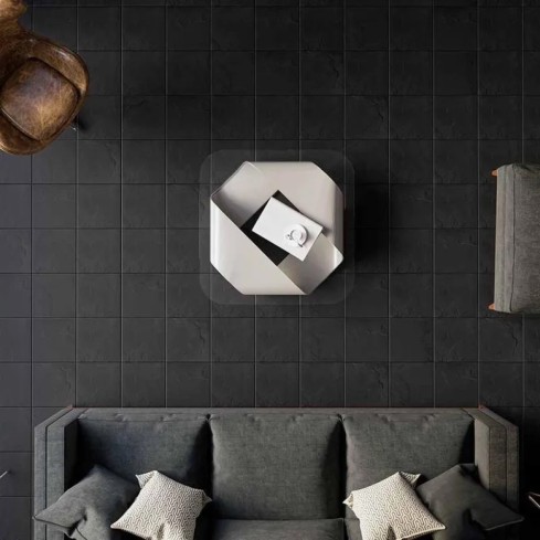 Piso Cerámico Pizarra Negro 30.5X30.5 Cm Caja 1.86M