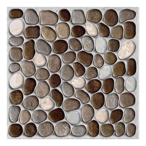 Piso Cerámico Gabro Café 45X45 Cm Caja 1.82M
