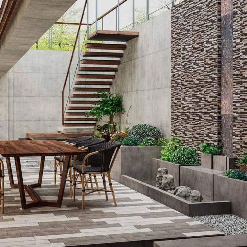 Fachada Gethi Gris 30.5X45 Cm Caja 1.51M