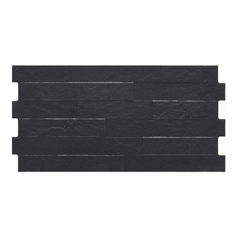 Fachaleta Mureto Black 30.5x60 C*1.45m Alfa