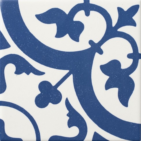 Piso Pared Damasco Blue 19.8x19.8 C*1.76 Alfa