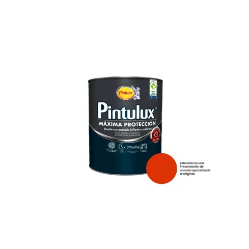 Esmalte Pintulux Naranja X 1/4 Galón -20 4