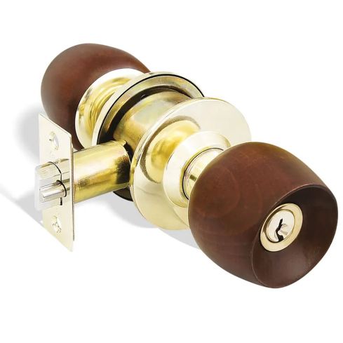 Chapa Yale Bola Madera Dublin Us3 Baño - Ref:0010100111