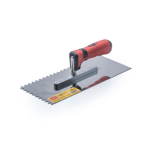 Llana Dentada 11"X5" Mango Plastico Herragro