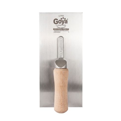Llana Metálica Mango Madera Goya