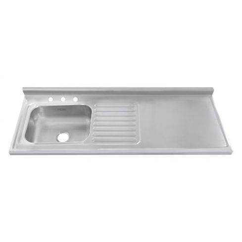 Lavaplatos Acero 150X60 Cm Izquierdo - Ref:0010210024