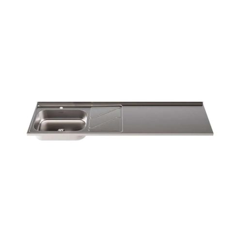 Lavaplatos Acero 180X52 Cm Para Izquierda Monocontrol - Ref:0010210027