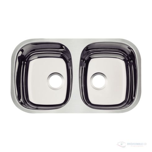 Lavaplatos 77X45X31/2 Cm Doble Poceta Brillante Ref:94030/205 - Ref:0010210060