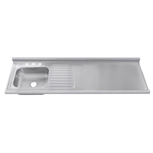 Lavaplatos Acero 180X60 Cm Para Izquierda - Ref:0010210080