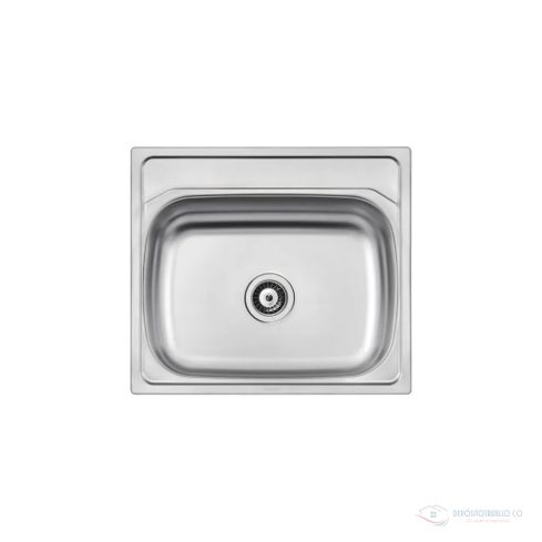 Lavaplatos Tramontina Acero 64X56 M/Control 93933/505