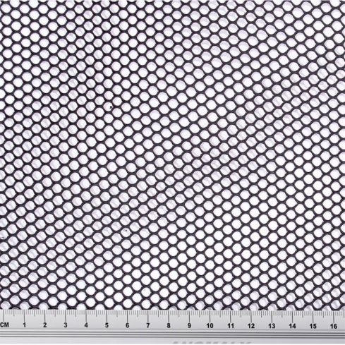 Malla Cafetera Plastica Negra 5x5 *2 X 30m