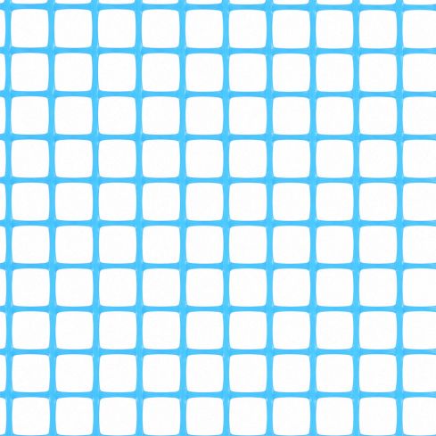 Malla Cuadrada Plastica 15*15 Azul 1x30m Tgv