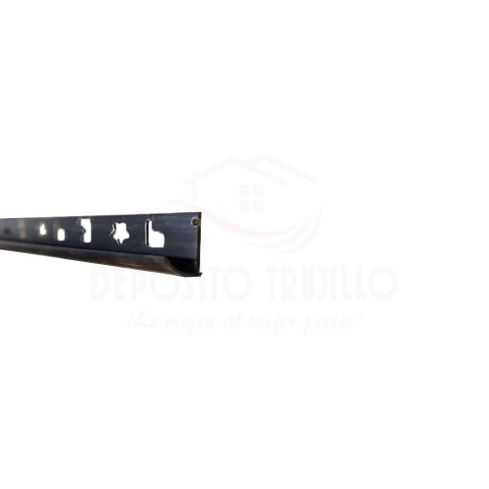 Bocel Corriente Negro Brillante Mediacaña - Ref:0010320002
