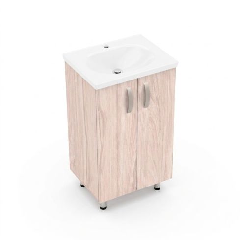 Mueble Firplak Basic 48X38 Piso Mali + Lvm Eco Blanc - Ref:0010320295