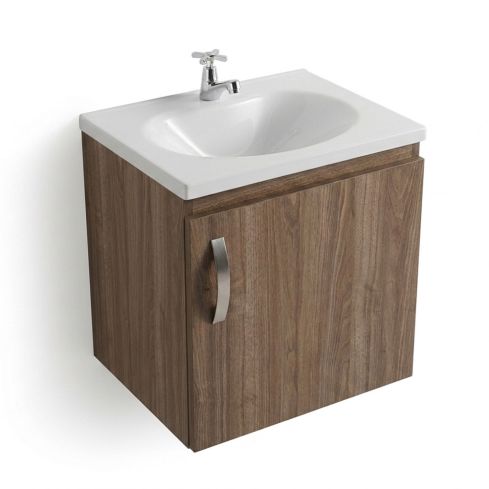 MUEBLE FIRPLAK BASIC 48X38 ELEV C/MNJA SIKUANI + LVM ECO BLANC 