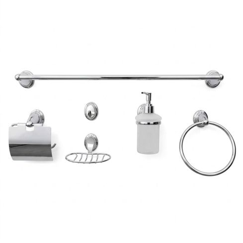Juego Accesorios 6 Piezas Cromo Ref:3100C - Ref:0010320352
