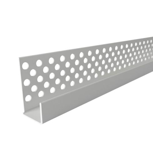 Dilatación "J" Terminal Perforada Plástico 3.05 Mts